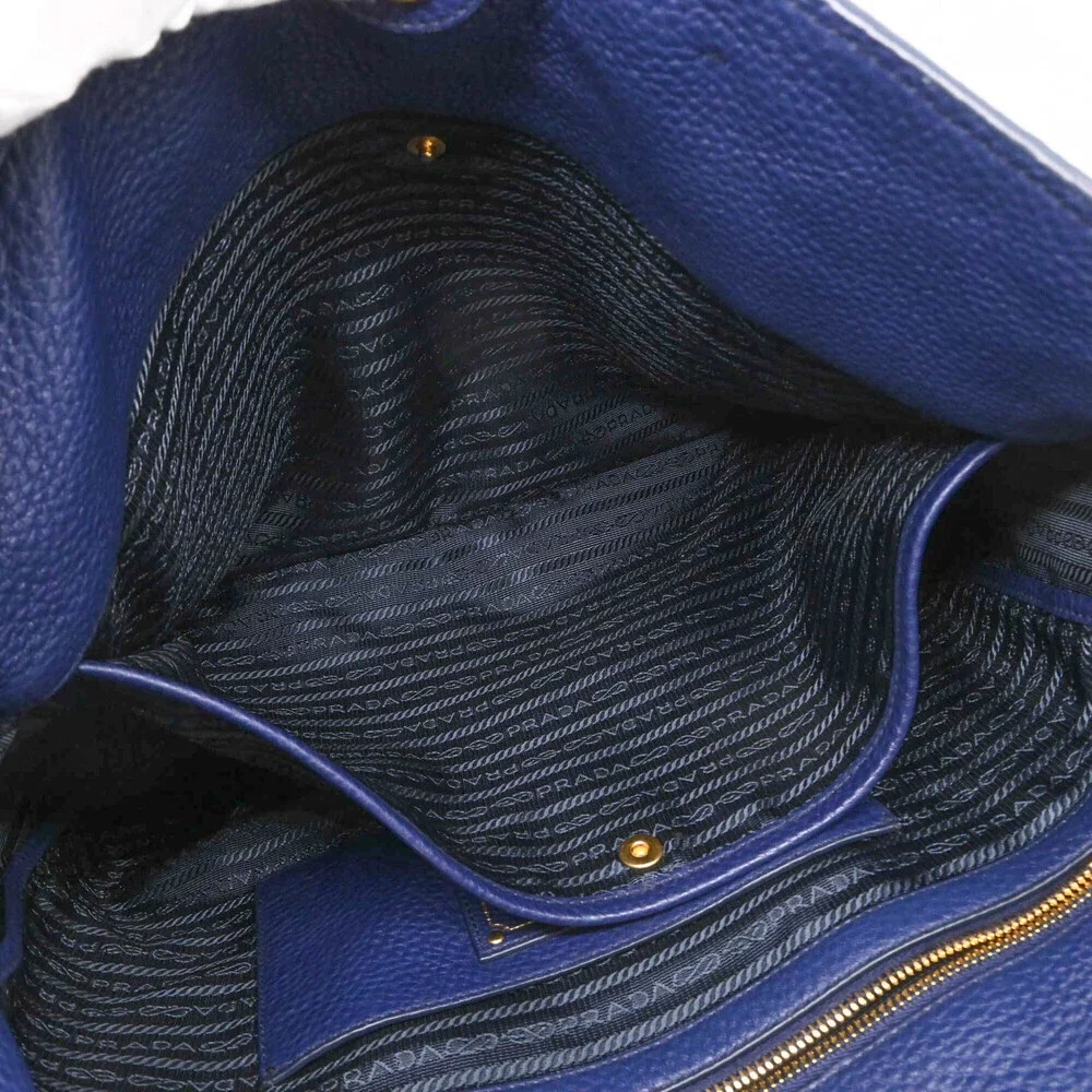 PRADA Blue Shoulder Bag